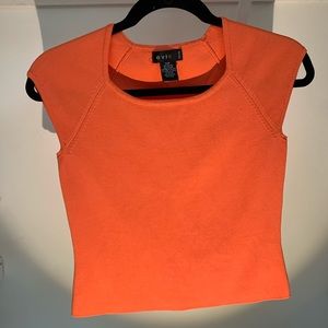 Bright Orange vintage top